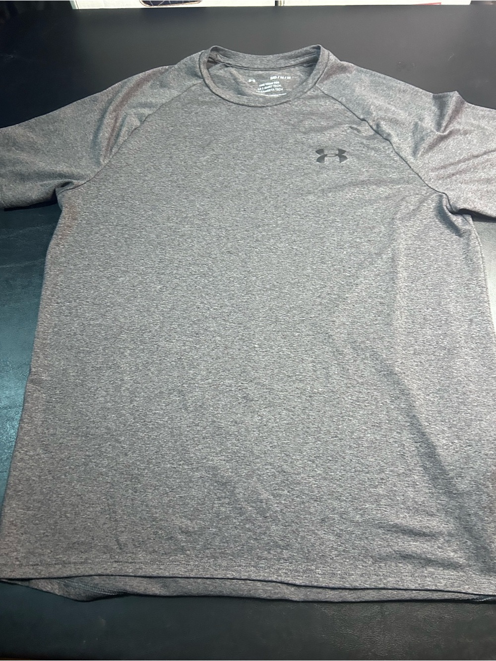 Under Armour Men's Heather Gray Short Sleeve Performance Tee